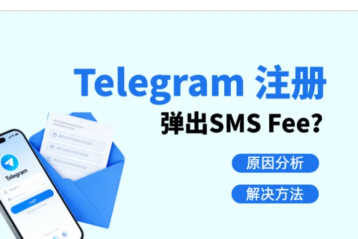 Telegram 注册弹出SMS Fee？2026最新原因分析+ 解决方法汇总