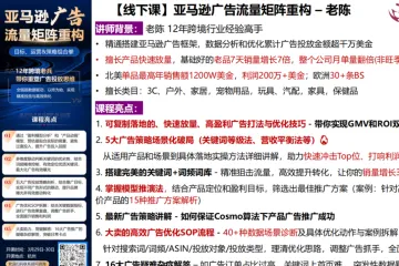 亚马逊广告矩阵打法