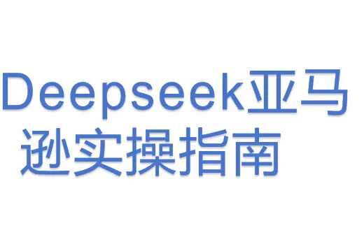 Deepseek亚马逊<em>实</em><em>操</em>指南