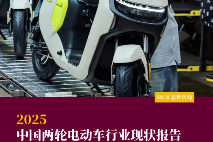 MCR嘉世咨询2025中国两轮电动车行业现状报告