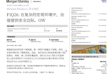 CHS摩根士丹利：泡泡玛特9992.HK-港股公司研究评分调整与市场表现解读