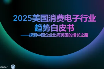 派安盈：2025美国消费电子行业趋势白皮书探索中国企业出海美国的增长之路