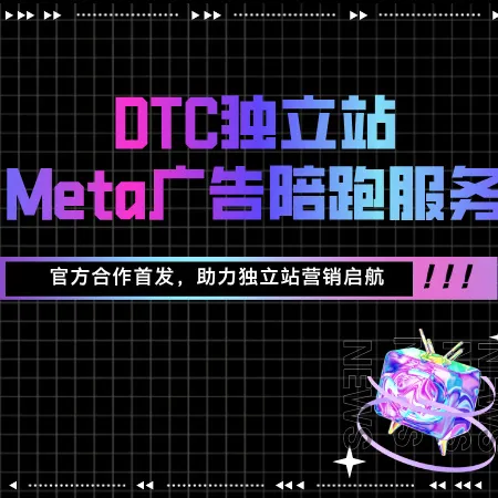 Meta广告陪跑 · DTC独立站增长加速器