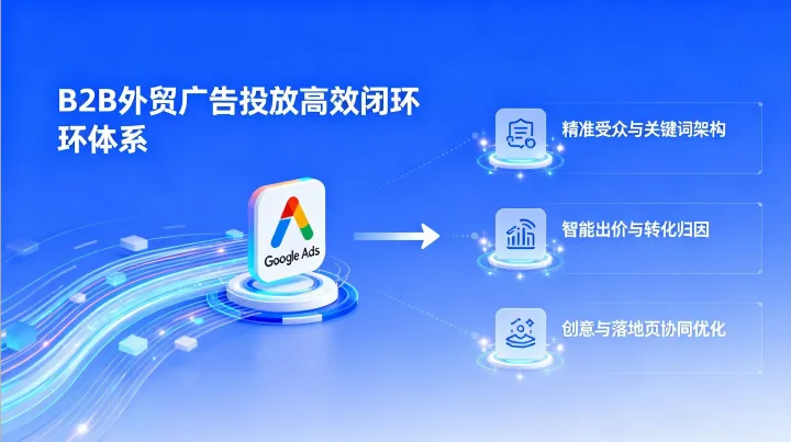 B2B外贸客户获取难？用Google Ads的3个高效投放策略
