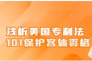 浅析美国专利法101保护客体资格