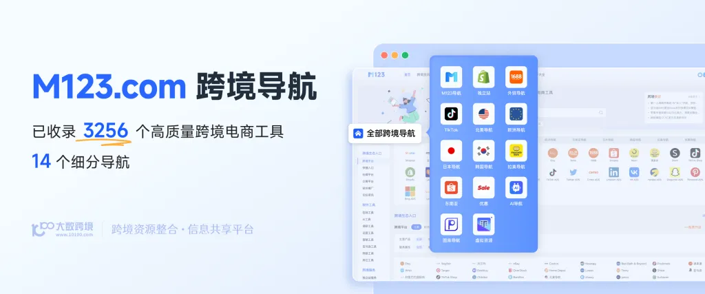 跨境导航，就用M123
