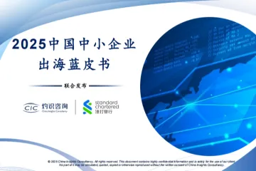 CIC灼识咨询渣打银行：2025中国中小企业出海蓝皮书