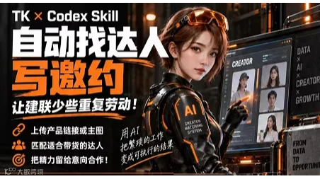 自动找达人 DATA CREATOR CREATOR GROWTH 让建联少些重复劳动