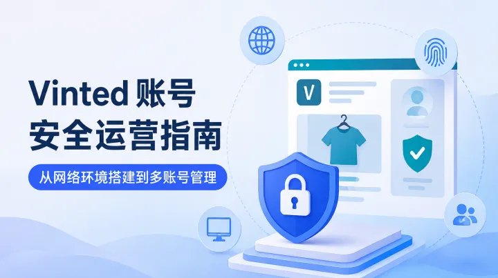 Vinted 账号安全运营指南：从网络环境搭建到多账号管理