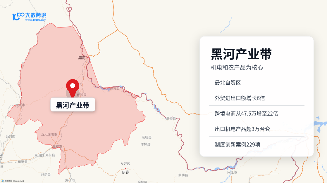 黑河产业带