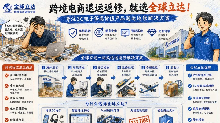 电子产品跨境退运维修，为什么越来越受重视？