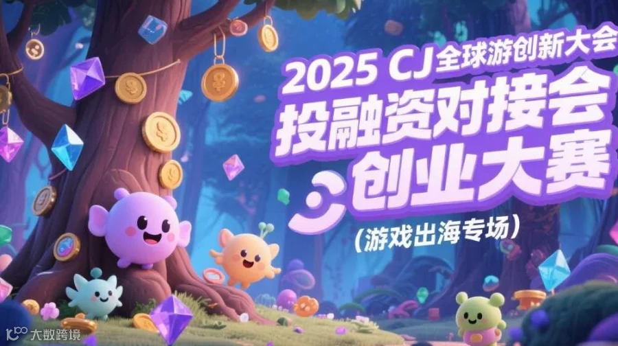 2025CJ全球游戏创新大会投融资对接会（游戏出海专场）