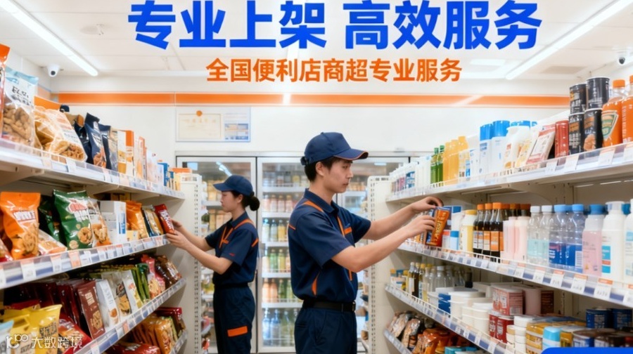 全国便利店商超专业上架服务