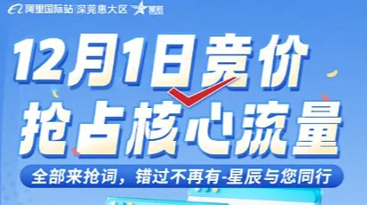 12月<em>1</em>号品广竞价活动