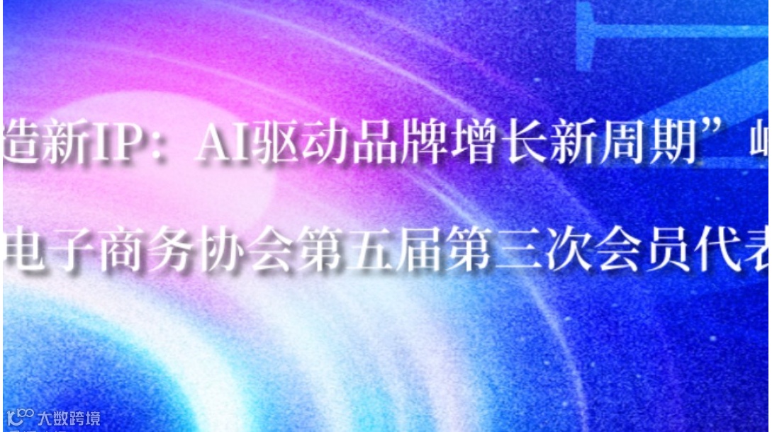 “智造新IP：AI驱动品牌增长新周期”峰会暨北京电子商务协会第五届第三次会员代表大会