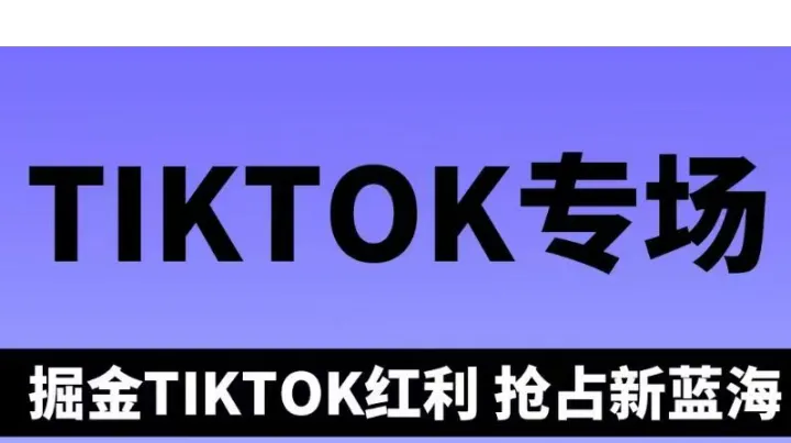 Tiktok实战分享 运营打法 TK案例解析 达人建联窍门 广告转化高