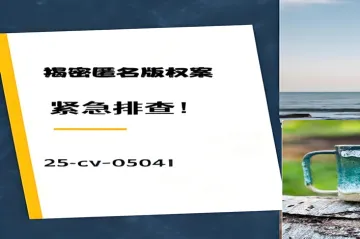 25-cv-05041，揭秘TRO匿名案，爪印海岸线系列陶瓷杯版权维权进行时！