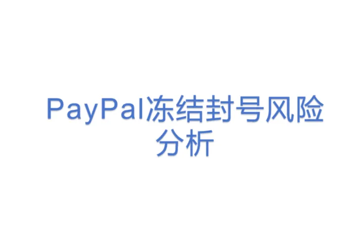 PayPal冻结封号风险分析
