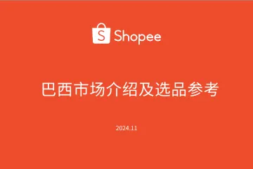 虾皮（Shopee）：2024巴西市场介绍及选品参考报告（39页）