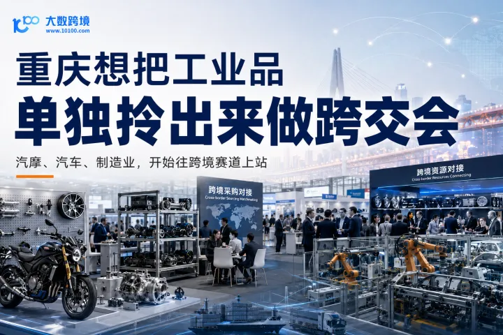 重庆想把工业品单独拎出来做跨交会