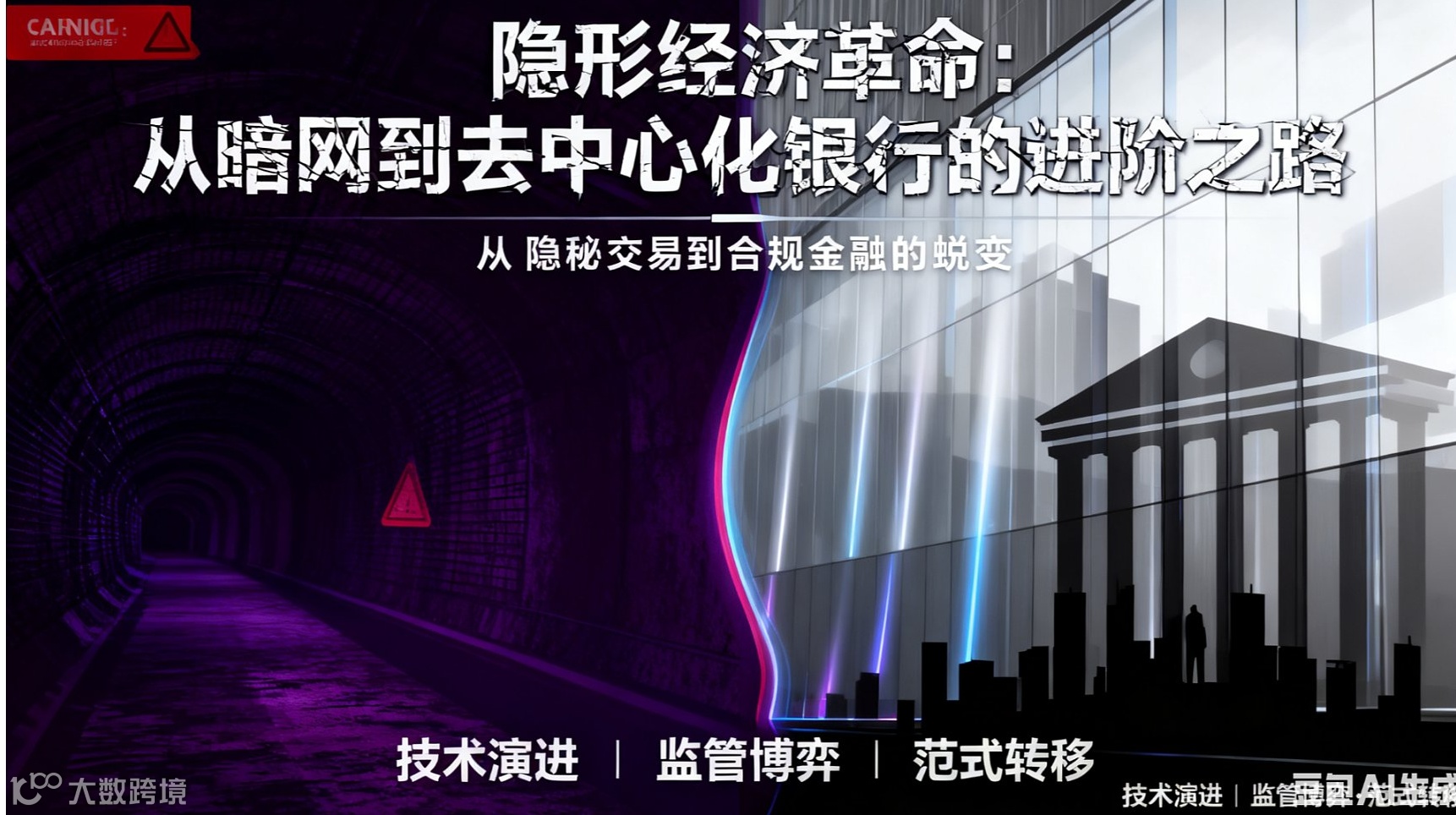 隐形经济革命：从暗网到去中心化银行的进阶之路