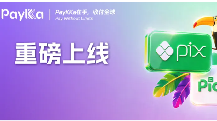 PayKKa重磅上线巴西Pix、PicPay本地支付方式，轻松搞定海外收单！