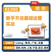 亚马逊官方课堂—新手开店基础运营实战