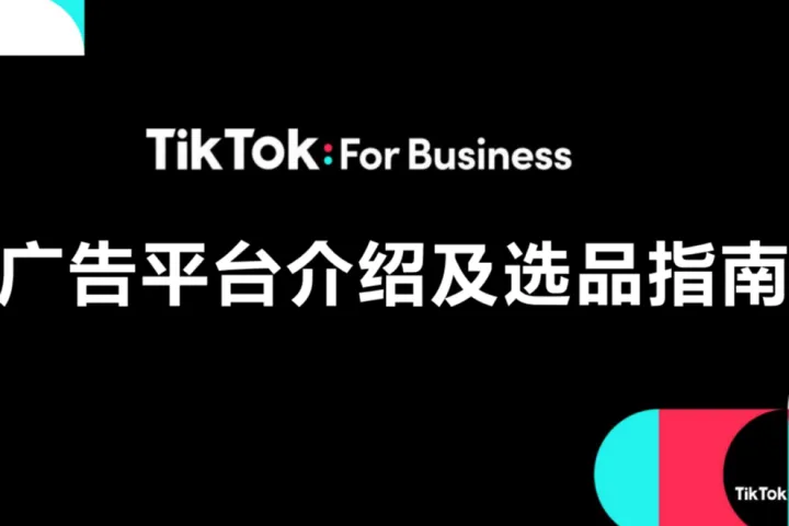 TikTok广告<em>平台</em>及选品指南