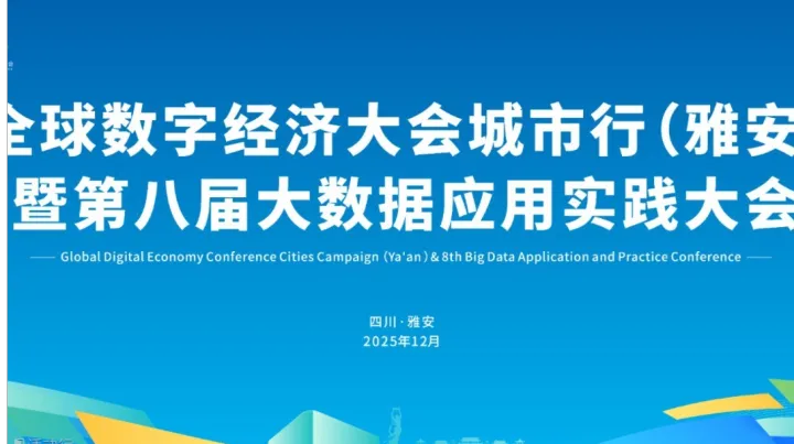 全球数字经济大会城市行（<em>雅安</em>）暨第八届大数据应用实践大会