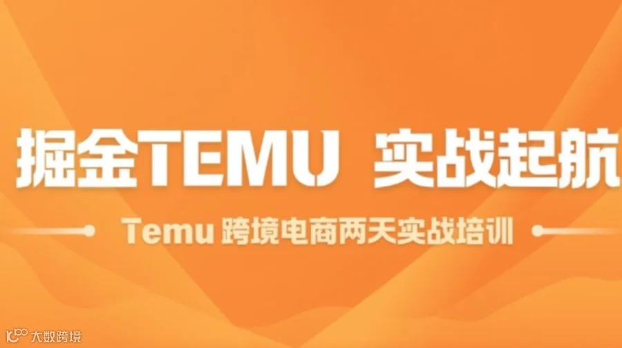 掘金Temu 实战起航——Temu跨境电商两天实战培训