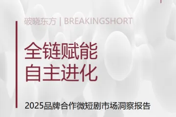 破晓东方2025品牌合作微短剧市场洞察报告23页