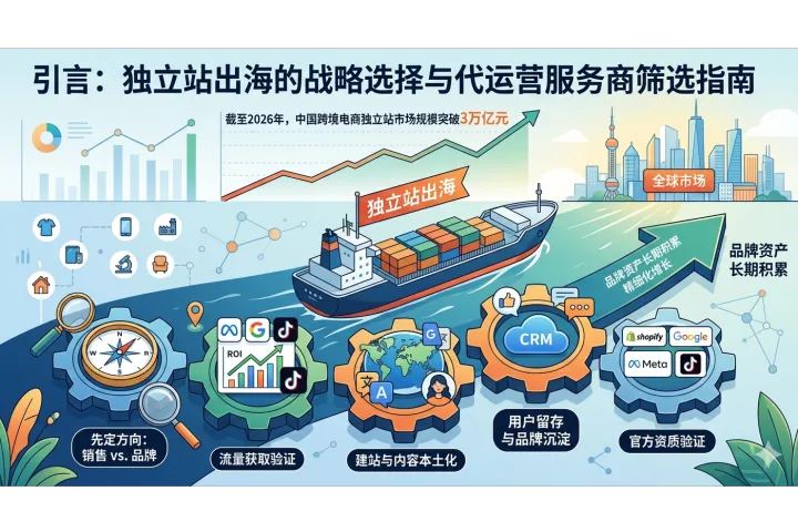 深度解析：2026年独立站代运营市场，商家如何精准匹配靠谱服务商？