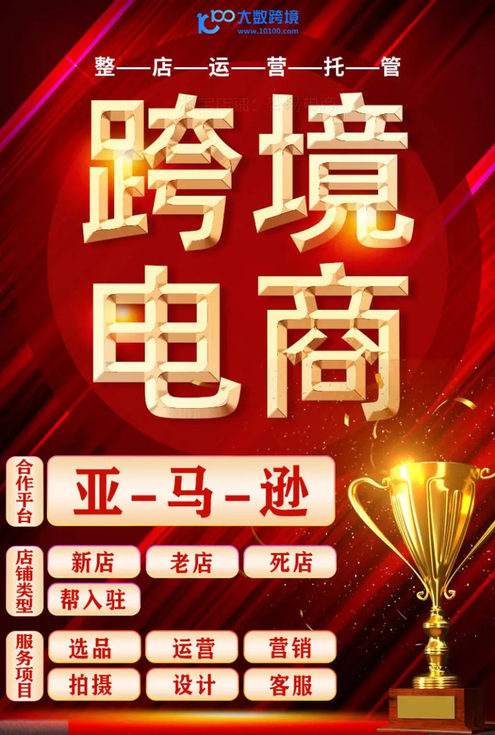 亚马逊代运营 · 整店托管增长方案