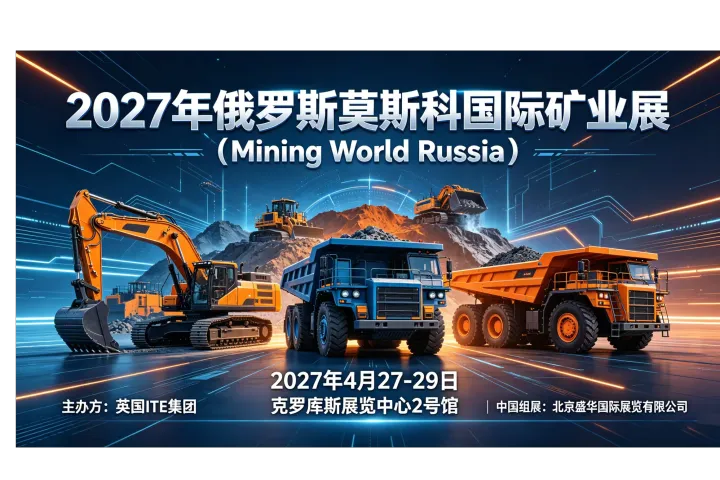 破冰欧亚万亿蓝海：2027年俄罗斯莫斯科国际矿业展，中国装备出海的战略桥头堡