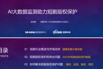 吴冠勇：AI大数据监测助力短剧版权保护