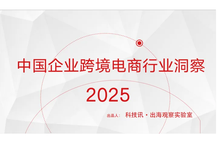 科技讯出海观察<em>实验室</em>:2025中国企业跨境电商行业洞察报告
