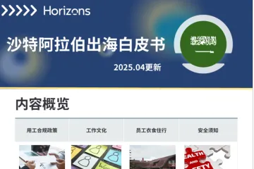 Horizons：2025沙特阿拉伯出海白皮书