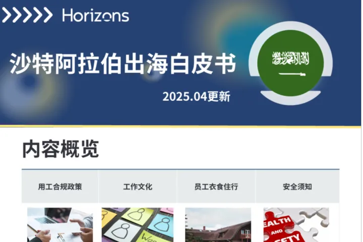 Horizons：<em>2025</em>沙特阿拉伯出海白皮书