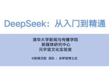 清华大学2025年DeepSeek从入门到精通104页
