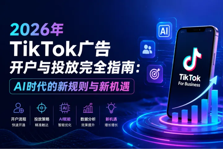 TikTok广告大地震！2026新规下个人开户全面封禁，跨境卖家何去何从？