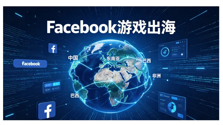 Facebook游戏出海：2026年ZJ游戏户高增量放量地区深度解析