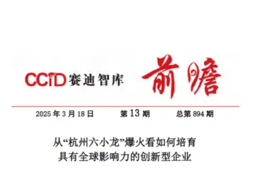 赛迪前瞻2025从杭州六小龙爆火看如何培育具有全球影响力的创新型企业报告15页