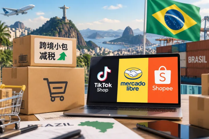 巴西小包减税后，TikTok Shop、美客多、Shopee谁会抢先布局？