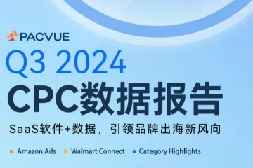 Pacvue泊客电商：2024Q3亚马逊沃尔玛全球电商CPC数据报告