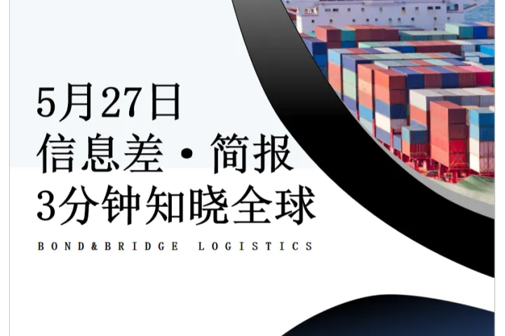 2025年5月27日全球信息差简报-FBA头程找我