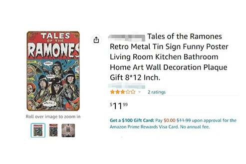 25-cv-01816，TRO新案速递：GBC律所代理雷蒙斯乐队再出击！