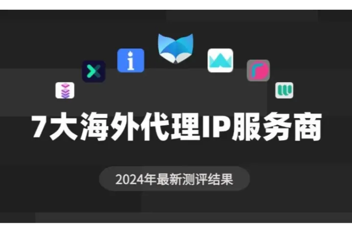 2024年7大热门海外代理IP真实测评结果