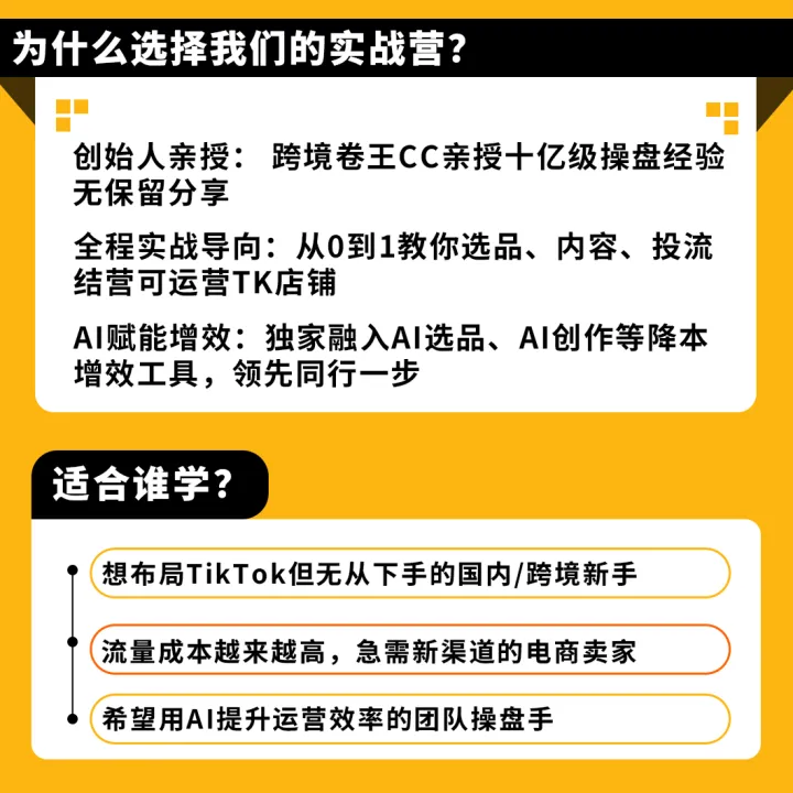 C牛出海-3天TikTok线上实训营