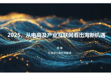2025从电商及产业互联网看出海新机遇