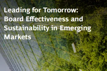 BCG海德思哲：2024引领未来新兴市场企业董事会效能与可持续性发展报告英文版
